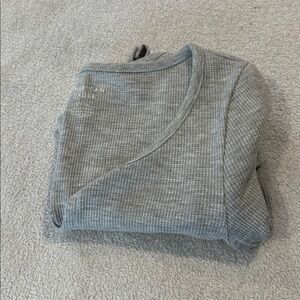 NWOT - AE - Gray Long Sleeve Women's bodysuit